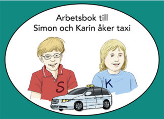 Simon och Karin åker taxi - arbetsbok