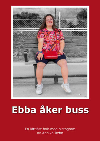 Ebba åker buss (Pictogram)